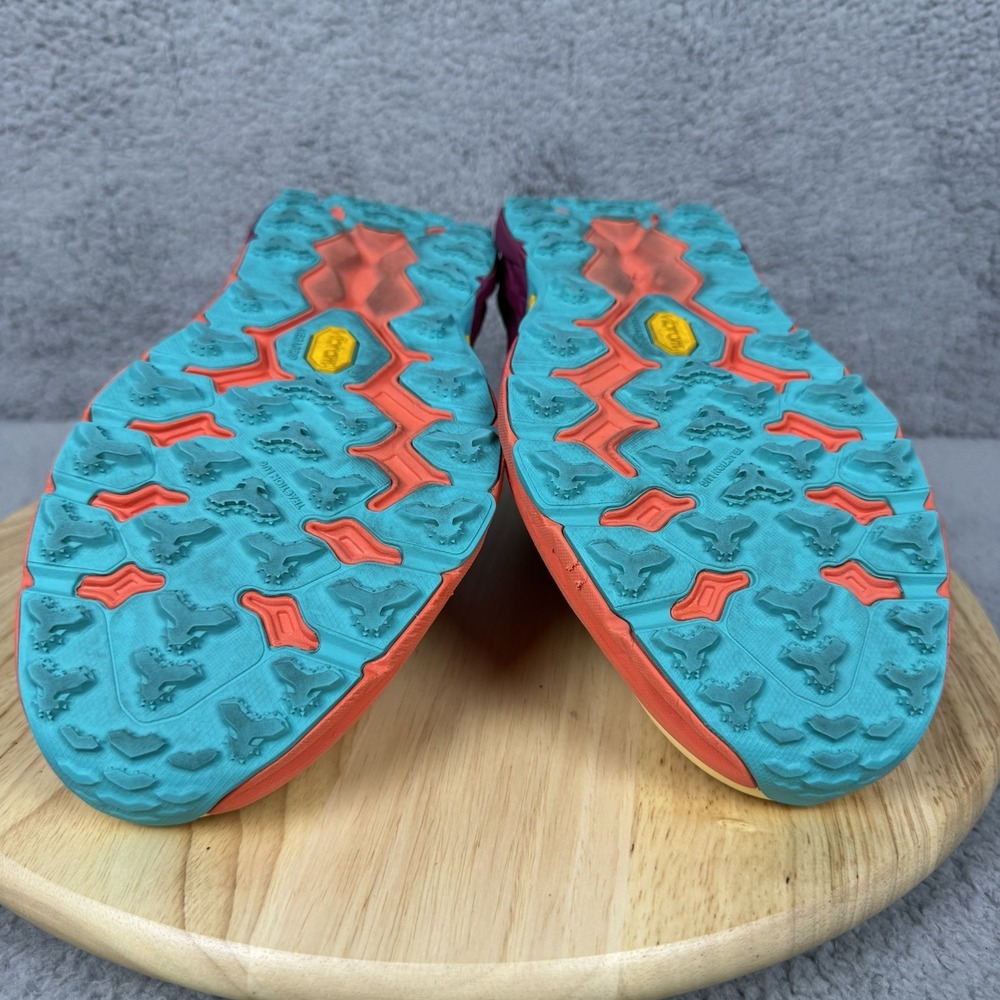 Hoka Speedgoat 5 Mens Size 9 D Impala Flame Trail Running Hiking Shoes Cushion - Picture 9 of 15